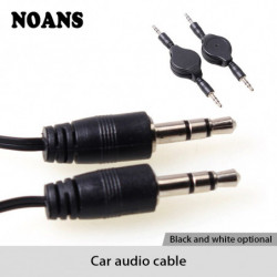 Noans Bil Teleskopisk Audio Kabel Telefon Mp3 Tillbehör För Honda Bevilja 20032007 Passa Mercedes Benz W211 Opel