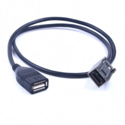 Varumärke Aux Usb Kabel Adapter 2008 Framåt För Honda För Medborgerlig För Jazz Crv För Bevilja Crz 0913