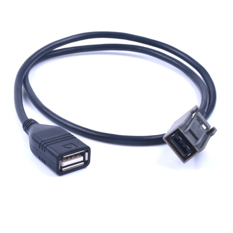 Varumärke Aux Usb Kabel Adapter 2008 Framåt För Honda För Medborgerlig För Jazz Crv För Bevilja Crz 0913