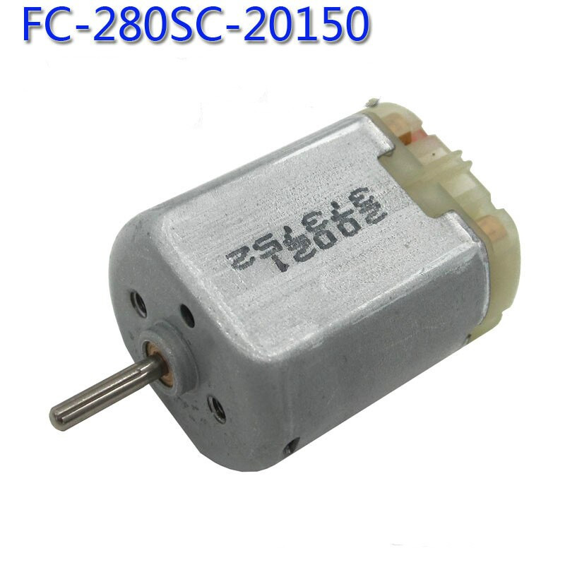 Johnson Elektrisk Fc280sc20150 Dc Micro Motor 12v Dörr Låsa Platt Kol Borsta Bil Central Kontrollera Motor För