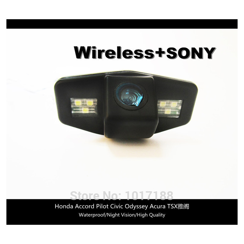 Hd Wifi Kamera Trådlös Bil Bak Se Kamera Sony Chip För Honda Bevilja Pilot Medborgerlig Odyssey Acura