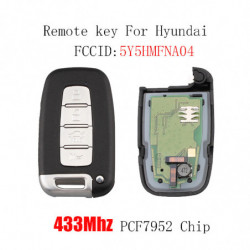 2pcs433mhz Avlägsen Nyckel För Hyundai 5yshmfna04 För Hyundai Sonat Genesis Equus Veloster 20092015 Pcf7952