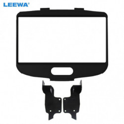 Leewa Bil Stereo Ram Adapter För Hyundai I10 I10 20082013 Audio 2din Fascia Dvd Panel Rusa Utrustning Trimma Infattning