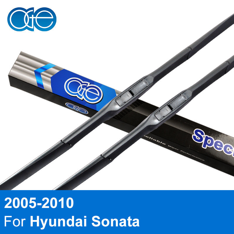 Oge Torkare Blades För Hyundai Sonat 2005 2006 2007 2008 2009 2010 Naturlig Sudd Vindruta Vindskydd Bil Tillbehör