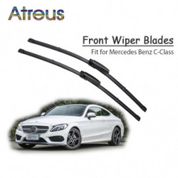 Atreus 2pcs Lång Liv Sudd Främre Torkare Blades För Mercedes W203 W205 W204 Benz C Klass Tillbehör