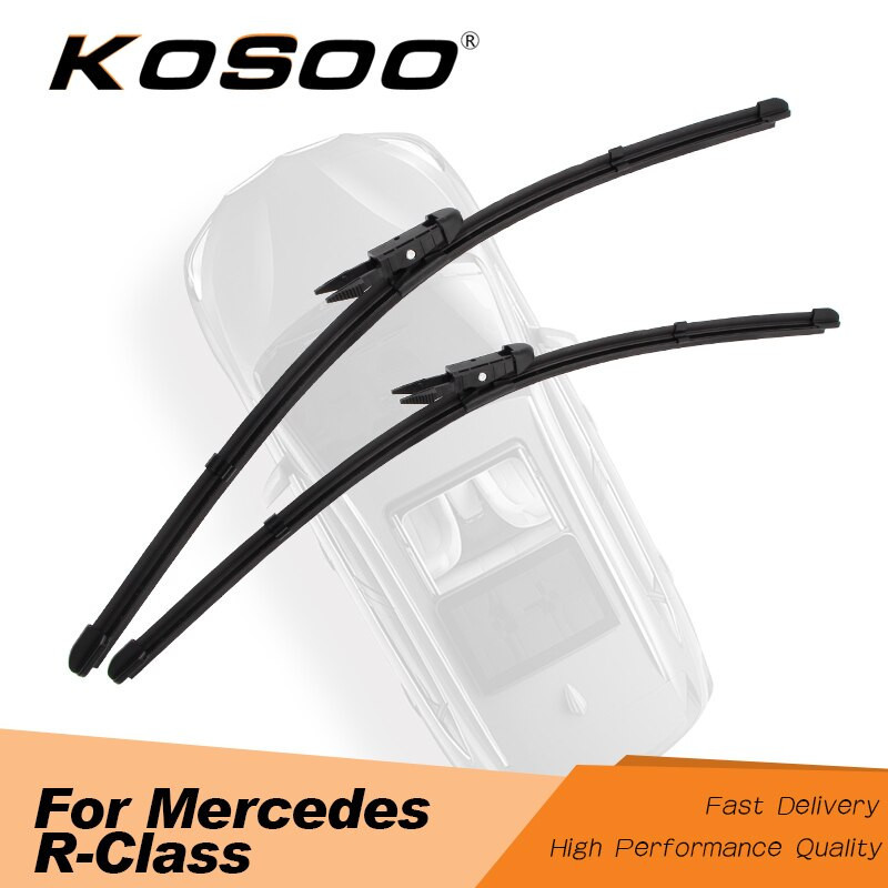 Kosoo För Mercedes Benz Rclass W251 R300 R350 R500 Bil Vindruta Torkare Blades 2005 2006 2007 2008 2009 2010 2011