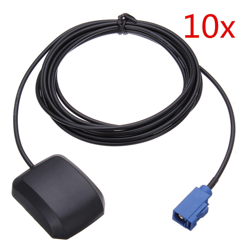 10 St 3 Meter Universell Gps Antenn För Vw Rns310 Mfd2 Mfd3 Antenn För Audi Passat För Mercedes För Benz Fakra