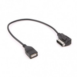 Aux Media Gränssnitt Usb Kvinna Audio Adapter Kabel Ami För Mercedes För Benz