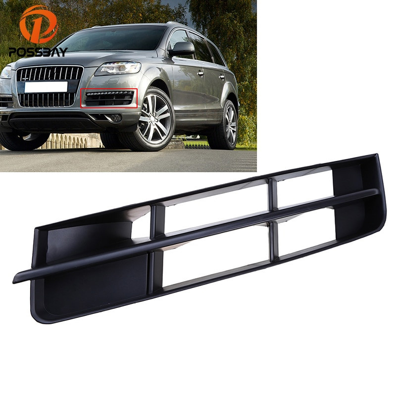 Possbay Vänster Sida Bil Främre Stötfångare Lägre Galler Grill För Audi Q7 Mk1 20102015 Facelift Exteriör