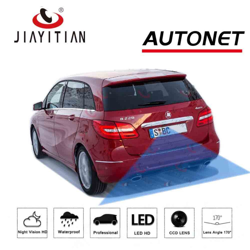 Jiayitian Trunk Hantera Kamera För Mercedes Benz B Klass Mb W246 B220 B200 B180 20122015 Ccd Natt Syn Säkerhetskopiering