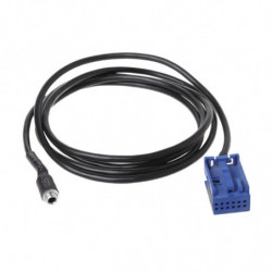 Aux Linje Inmatning Kabel Kvinna Plugg För Mercedes Benz Comand Aps Ntg W209 Cd 20 30 50 W221 W164 W251 X164 W169