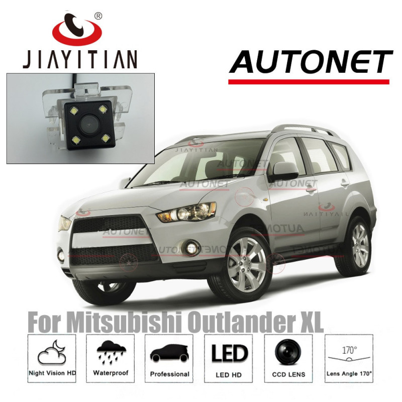 Jiayitian Bak Se Kamera För Mitsubishi Främling Xl Främling Xl Ccd Natt Syn Omvänd Hål Omvänd Kamera