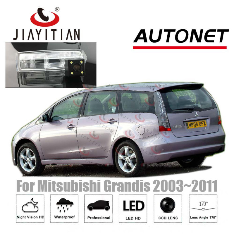 Jiayitian Bil Bak Se Bak Kamera För Mitsubishi Grandis 20032011 Omvänd Kamera Ccd Natt Syn Säkerhetskopiering