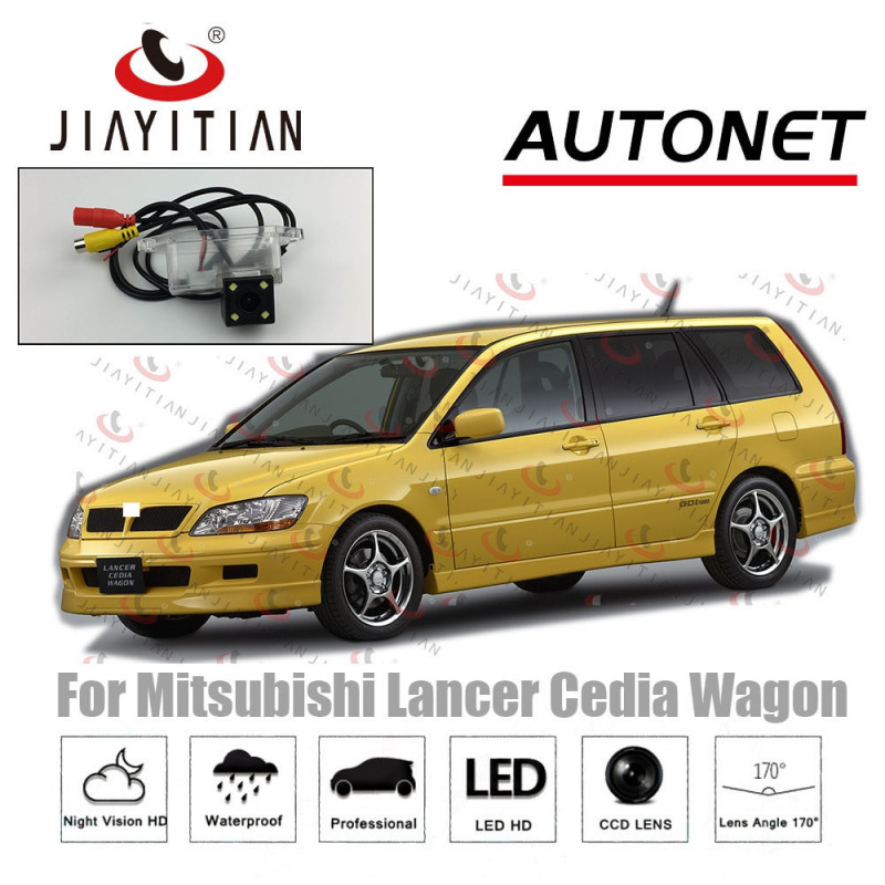 Jiayitian Bak Se Kamera För Mitsubishi Lancer Cedia Vagn Ccd Natt Syn Säkerhetskopiering Kamera Licens Tallrik