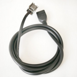 Biurlink Bil Usb Adapter Kabel Stöd Mp3 Mp4 Wma Usb Blixt För Mitsubishi Främling Asx Lancer