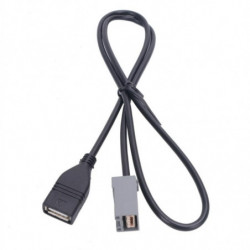 80cm Aux Usb Kabel Adapter Förlängning Tråd För Honda För Mitsubishi 2009 Framåt Audio Media Musik Gränssnitt