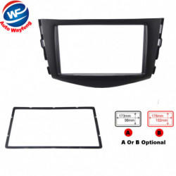 Bil Montering Dvd Ram Dvd Panel Rusa Utrustning Fascia Radio Ram Audio Ram Passa För 20062012 Toyota Rav4 2din