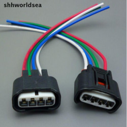 Shhworldsea Bil Tändning Spole Plugg Sele Vattentät Connector Reparera Slutet 90 980 11885 Fall För Toyota Lexus