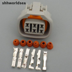 Shhworldsea 10sets 6 Stift Bil Uttag 1jzgte På Tomgång Luft Kontrollera Ventil Connector Supra Iac Motor Hastighet