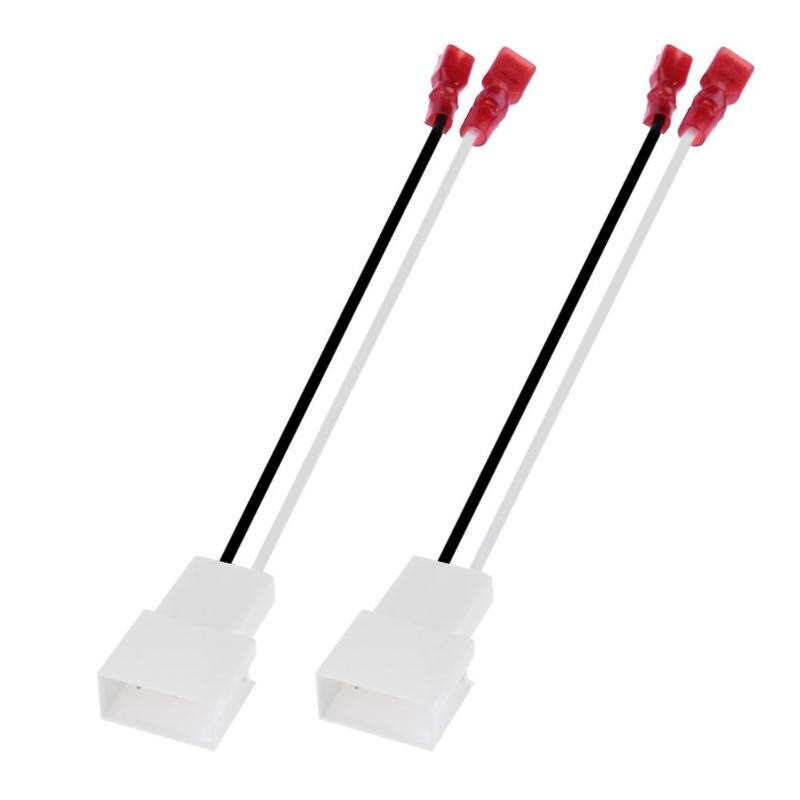 Vodool 1 Par Bil Högtalare Ledningar Sele Connector Bil Högtalare Kabel Sladd Adapter 728 104 För Toyota Ättling