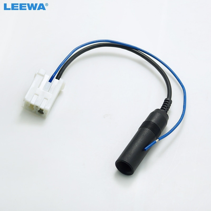 Leewa Bil Radio Antenn Adapter För Toyota Connector Tråd Kabel Sele Installation Ca4795