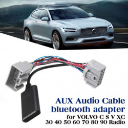 Bil Blåtand Aux Adapter Kabel För Volvo C S V Xc 30 40 50 60 70 80 90 Radio Bilar Elektronik Tillbehör