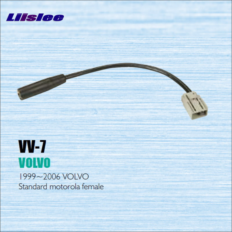 Bil Radio Antenn Adapter Kabel Tråd För Volvo 19992006 Eftermarknad Stereo Cd Dvd Gps Installation Kits Tillbehör