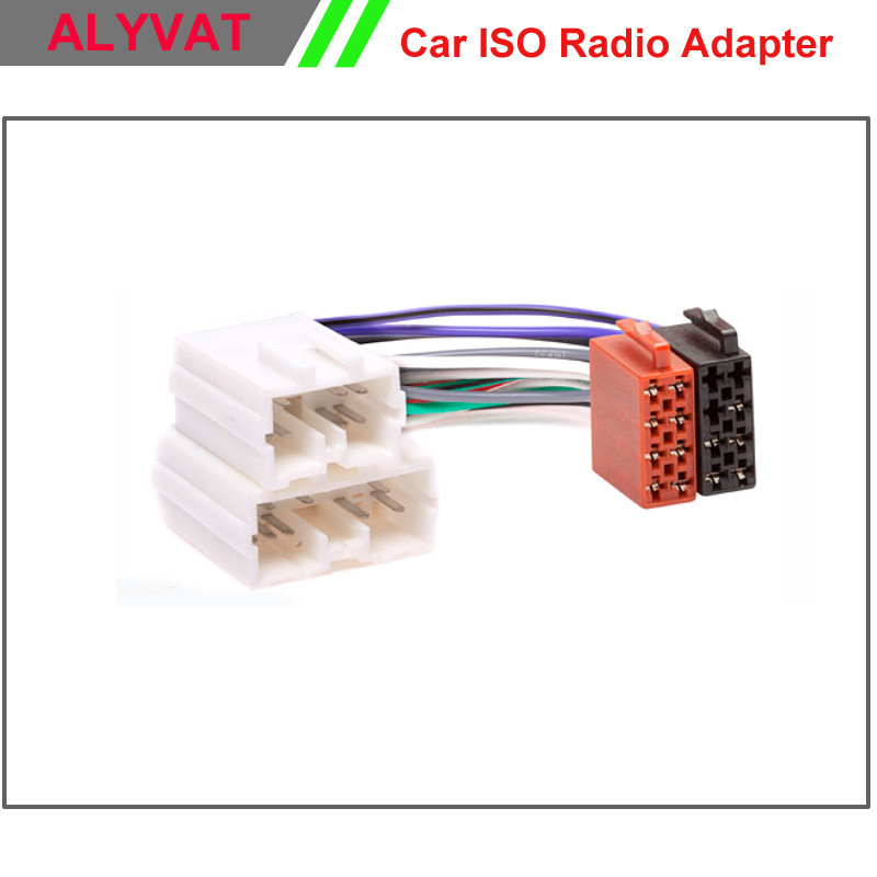 Bil Iso Stereo Adapter Connector För Volvo S40 V40 S70 V70 Serie 8 Serie 9 Ledningar Sele Bil Radio Adapter Plugg