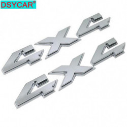 Dsycar 2pcs 3d Magmuskler 4x4 Fyra Hjul Kör Bil Sticker Emblem Bricka För Jeep Bmw Vadställe Nissan Audi Vw