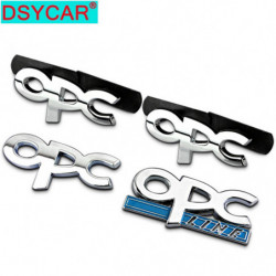 Dsycar 1 St 3d Metall Opc Bil Sida Fender Bak Trunk Emblem Bricka Sticker Dekal För Jeep Bmw Nissan Audi Vw Honda