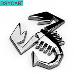 Dsycar 1 St 3d Metall Bil Klistermärken Logotyp Bricka Emblem Bil Styling För Fiat Bmw Vadställe Fokus Lada