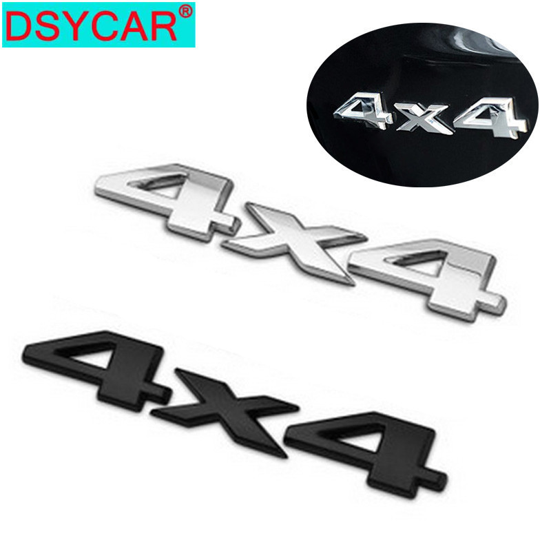 3d 4x4 Fyra Hjul Kör Bil Sticker Logotyp Emblem Bricka Dekaler Bil Styling Tillbehör För Frod Bmw Lada Honda