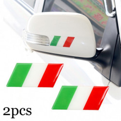 2pcs Bil Sticker Italien Dekorativ Bricka Bil Kropp För Vw Audi Skoda Sittplats Mazda Toyota Renault Alfa Fiat