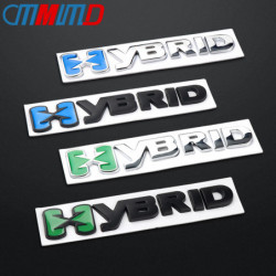3d Bil Styling Metall Hybrid Logotyp Metall Bil Klistermärken Emblem För Hybrid Toyota Camry Rav4 Reiz Lexus