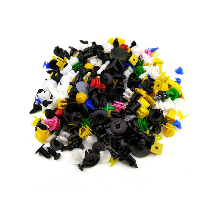 100pcs Universell Blandad Clips För Vw Bmw Mazda Renault Opel Kia Chevrolet Opel Toyota Audi Honda Golf Bil Tillbehör