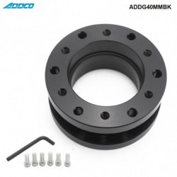 Addco Tävlings Bil Fordon Aluminium Legering 40mm Styrning Hjul Höjd Nav Adapter Spacer Addg40mmbk