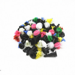 100pcs Universell Blandad Clips För Renault Lada Opel Dacia Sittplats Skoda Vadställe Fokus Bmw Toyota Kia Mazda