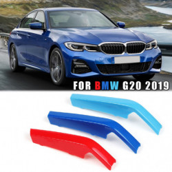 8bar 3d Sticker Främre Njure Grill Grill Omslag Klämma Trimma Mcolor 3 Färger Exteriör Tillbehör För Bmw