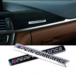 Prestanda Motorsport Metall Logotyp Bil Sticker Aluminium Emblem Grill Bricka För Bmw E34 E36 E39 E53 E60 E90