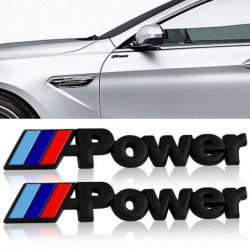 2 St Bil Sida Emblem Bak Trunk Bricka Dekal Sticker För Bmw M Sticker X1 X3 X4 X5 X6 X7 E46 E90 F20 E60 E39 F10