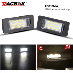 Racbox Särskild Bil Led Licens Tallrik Lights Lampor Lampor För Bmw E72 E71 X6 E70 X5 E93 E92 E90 E82 E71 E60