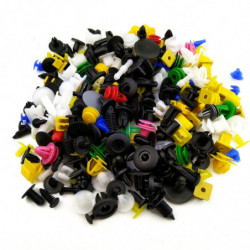 100pcs Universell Blandad Clips För Nissan Qashqai J11 Juke Xtrail T32 Tiida Notera Almera Primera Stigfinnare