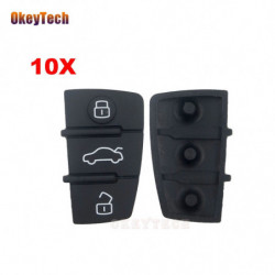 Okeytech 10 St Massa 3 Knapp Sudd Nyckel Knapp Vaddera Avlägsen Bil Nyckel Fob För Audi A3 A4 A5 A6 A6l A8 Q5