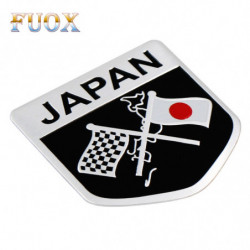 Japansk Flagga Emblem Bricka Bil Styling Motorcykel Sticker Dekal För Kawasaki Suzuki Yamaha Honda Toyota Nissan