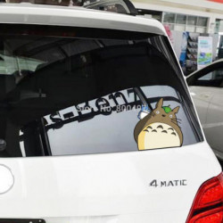 10 X Bilstyling Tecknad Serie Härlig Katt Totoro Peering Bil Klistermärken Motorcykel Dekaler För Toyota Vadställe