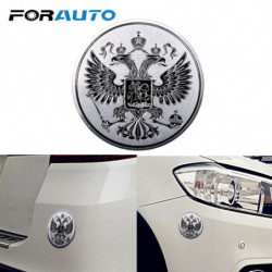 Forauto 3d Bil Sticker Metall N Federation Bil Dekaler För Lada Kia Renault Vw Täcka Av Vapen Av Bil Styling