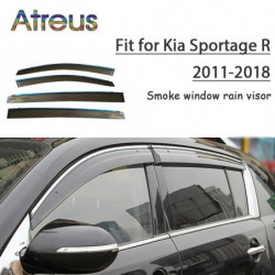 Atreus 1set Magmuskler Regn Rök Fönster Visir Bil Vind Deflektor För Kia Sportage R 2012 2013 2014 2015 Tillbehör