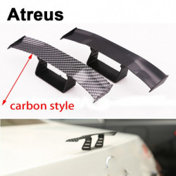 Atreus Bil Mini Gt Spoiler Vinge Kol Fiber Svans Klistermärken För Mercedes Benz W204 W203 W211 Amg Mini Tunnbindare