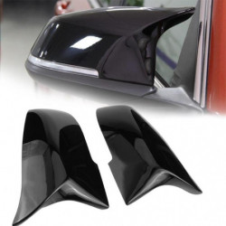 Vodool 2pcs Bil Bakåtsikt Spegel Omslag Keps Sida Speglar Hus Covers För Bmw 3 4 Serier F30 F31 F32 F33 F36 320i