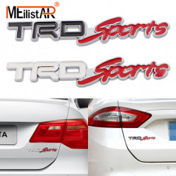 Bil Styling Trd Sorterar Logotyp 3d Tävlings Metall Sticker Bil Emblem Bricka Dekal För Toyota Krona Reiz Corolla